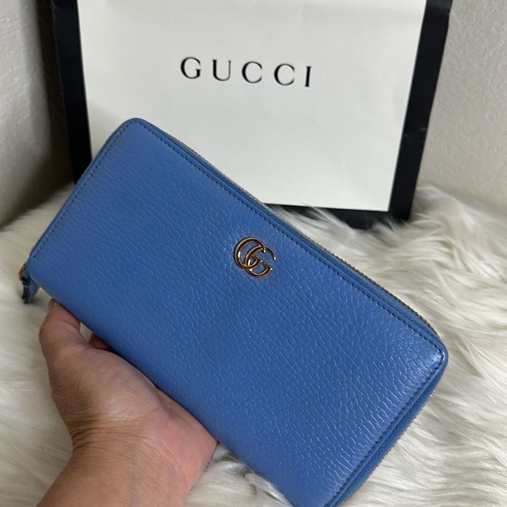 💯Authentic Gucci Marmont Long Wallet 🍀 - Picture 14 of 15
